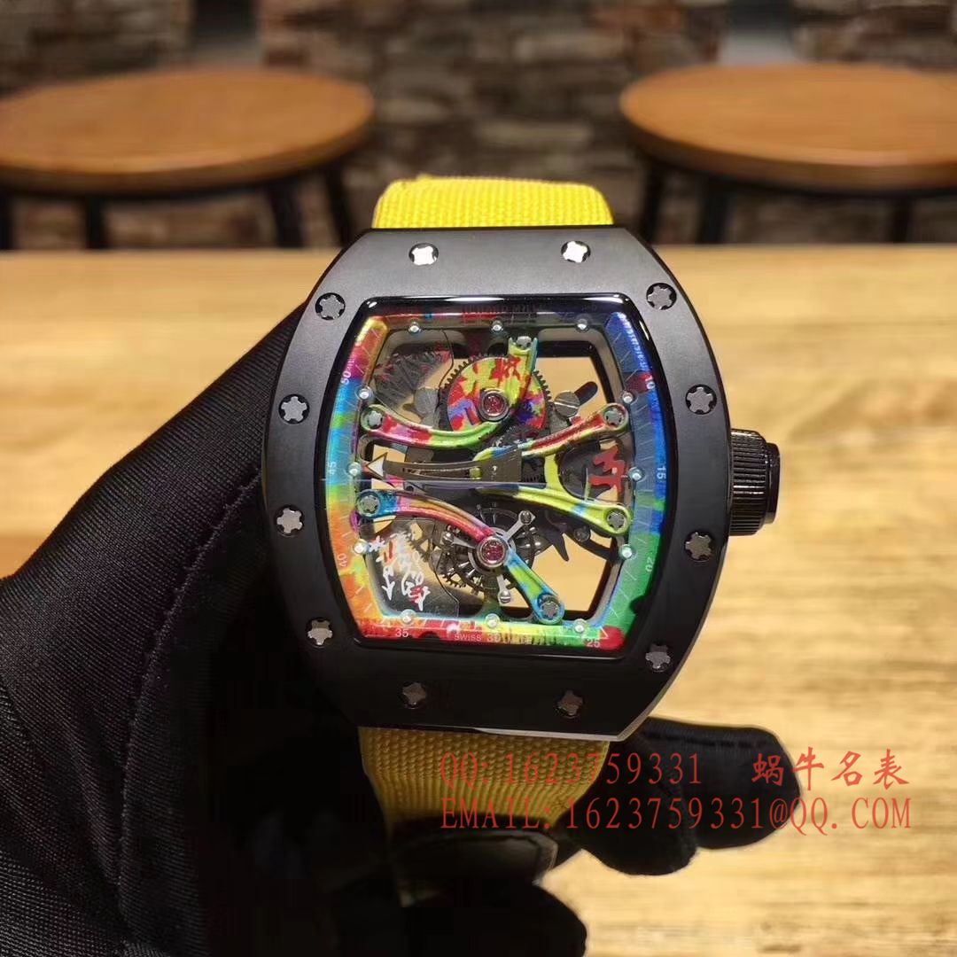 【RM Perfect  High quality  Replica Watches 】； RICHARD MILLE RICHARD MILLE男士系列RM 68-01 KONGO wrist watches  / RMBC 68-01 
