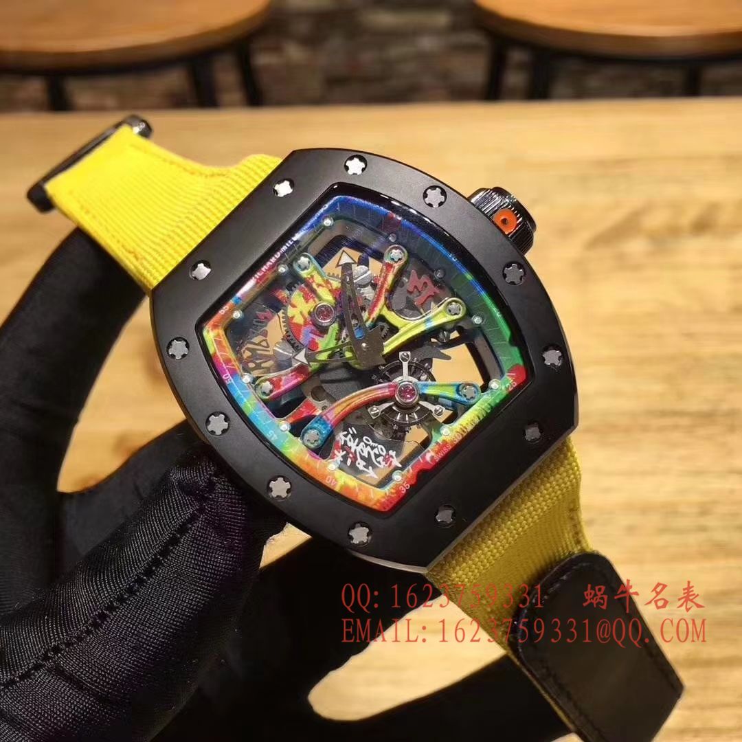 【RM Perfect  High quality  Replica Watches 】； RICHARD MILLE RICHARD MILLE男士系列RM 68-01 KONGO wrist watches  / RMBC 68-01 