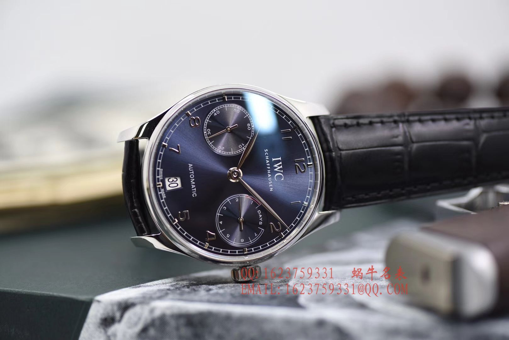 【独家 Video analysis ZF Perfect  High quality  Replica Watches V5版本】 IWC 葡萄牙七天7 DAYS系列 IW500710 wrist watches 《葡七蓝面》 / WG316