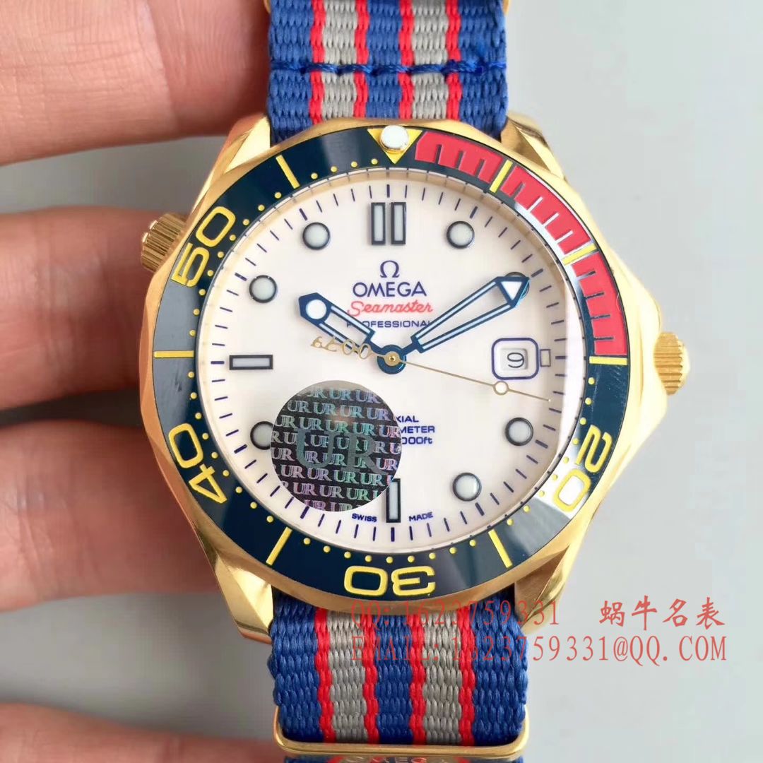【UR Perfect  High quality  Replica Watches 】OMEGA Seamaster 系列2210.50.00、212.62.41.20.04.001英国皇家海军指挥官限量版 wrist watches  / M277