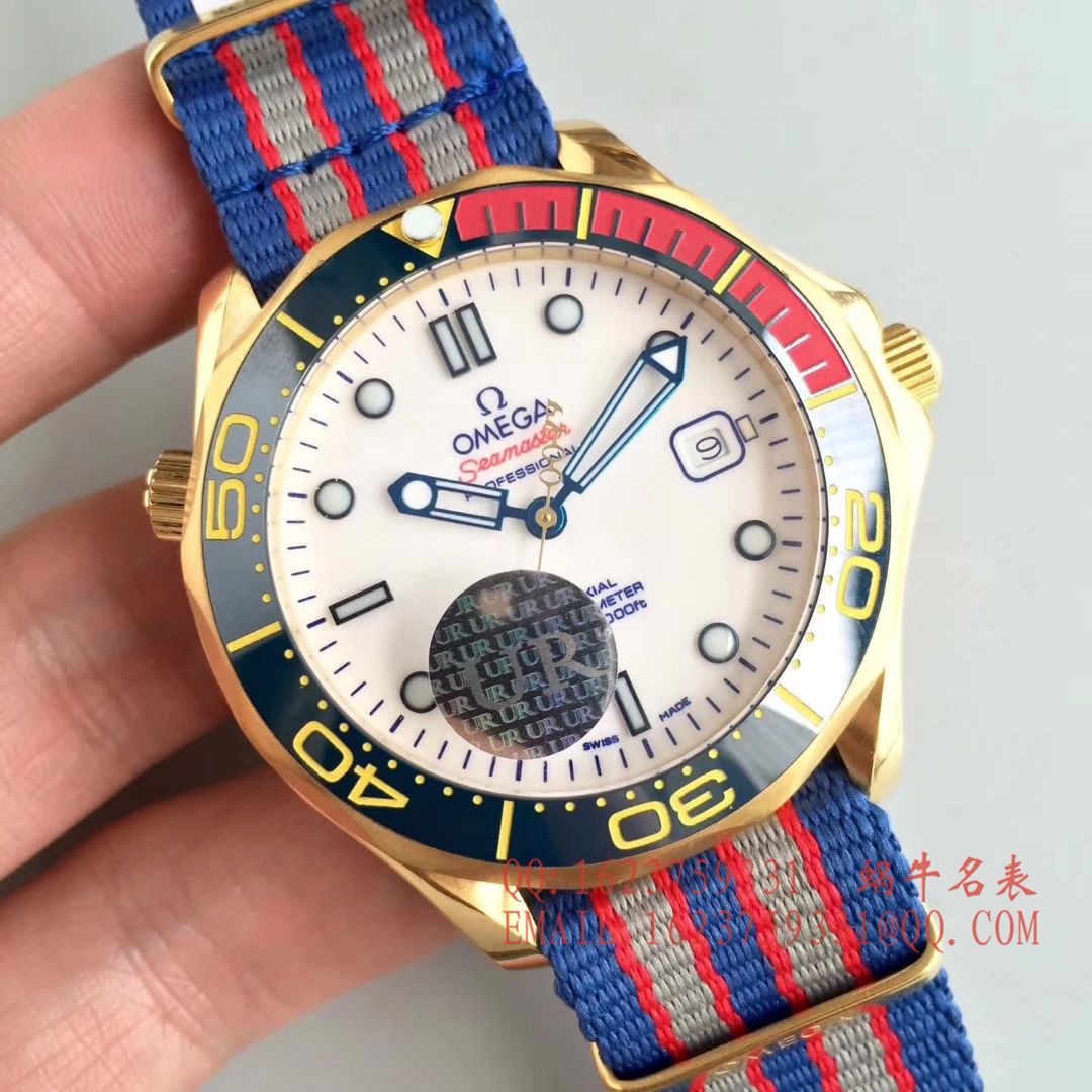 【UR Perfect  High quality  Replica Watches 】OMEGA Seamaster 系列2210.50.00、212.62.41.20.04.001英国皇家海军指挥官限量版 wrist watches  / M277