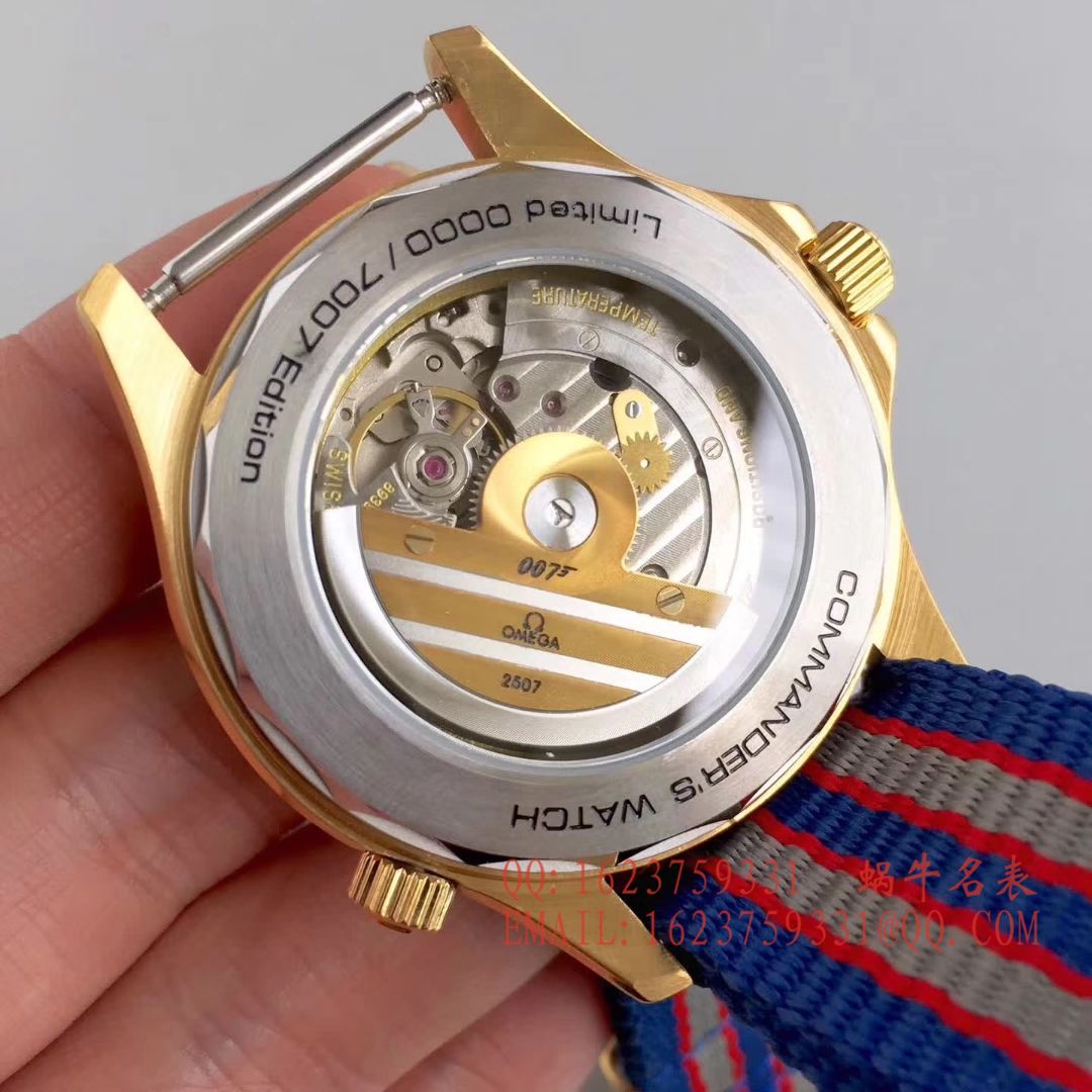 【UR Perfect  High quality  Replica Watches 】OMEGA Seamaster 系列2210.50.00、212.62.41.20.04.001英国皇家海军指挥官限量版 wrist watches  / M277
