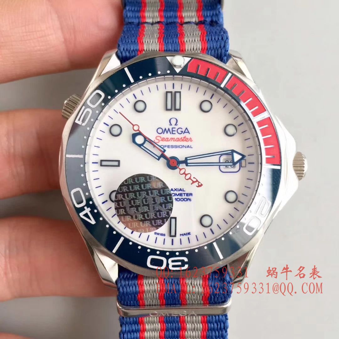 【UR Perfect  High quality  Replica Watches 】OMEGA Seamaster 系列2210.50.00、212.62.41.20.04.001英国皇家海军指挥官限量版 wrist watches  / M277