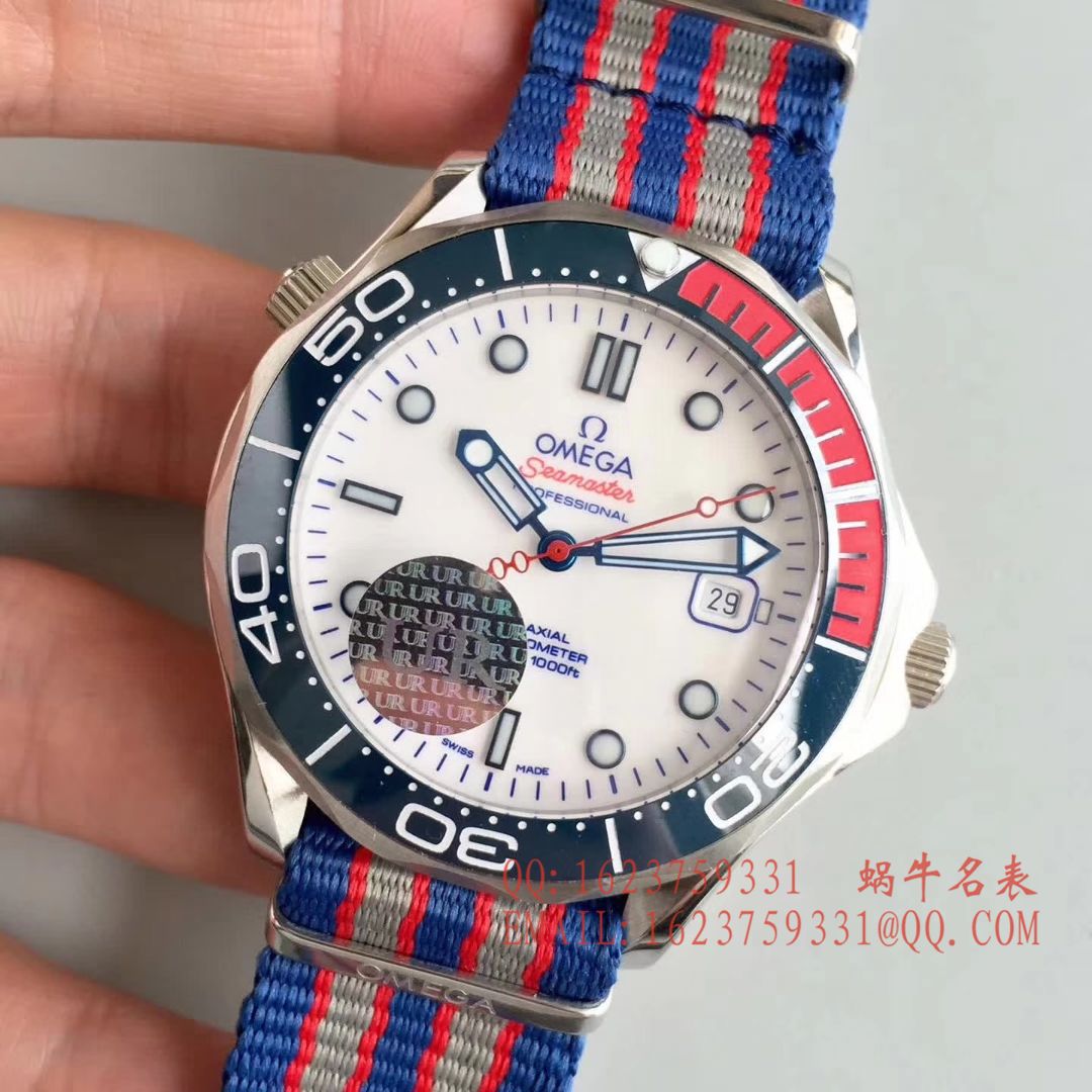 【UR Perfect  High quality  Replica Watches 】OMEGA Seamaster 系列2210.50.00、212.62.41.20.04.001英国皇家海军指挥官限量版 wrist watches  / M277