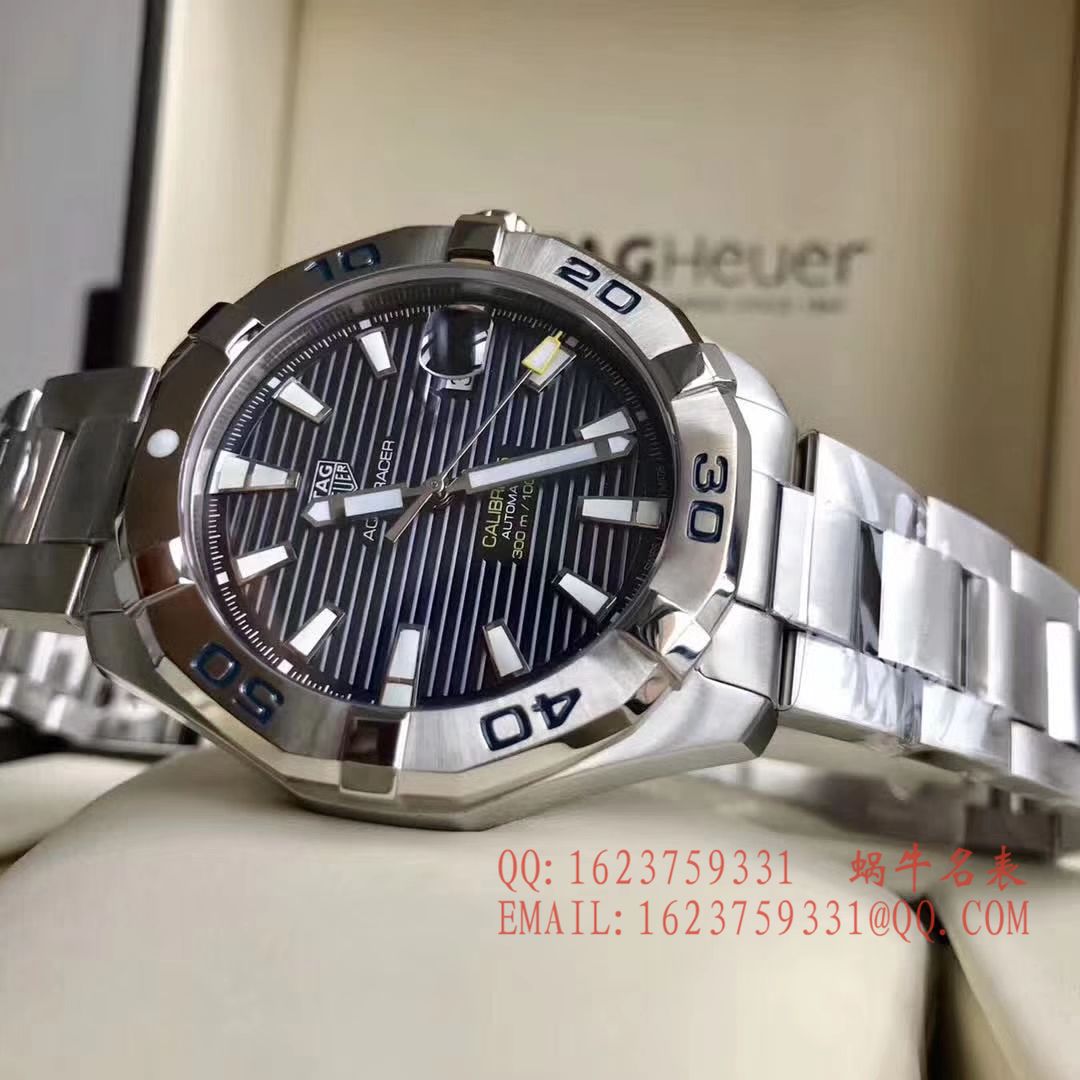 【原单正品】 TAG Heuer 竞潜系列WAY2013.BA0927 、 WAY2010.BA0927《黑面》、WAY2012.BA0927《蓝面》 wrist watches  / TG054