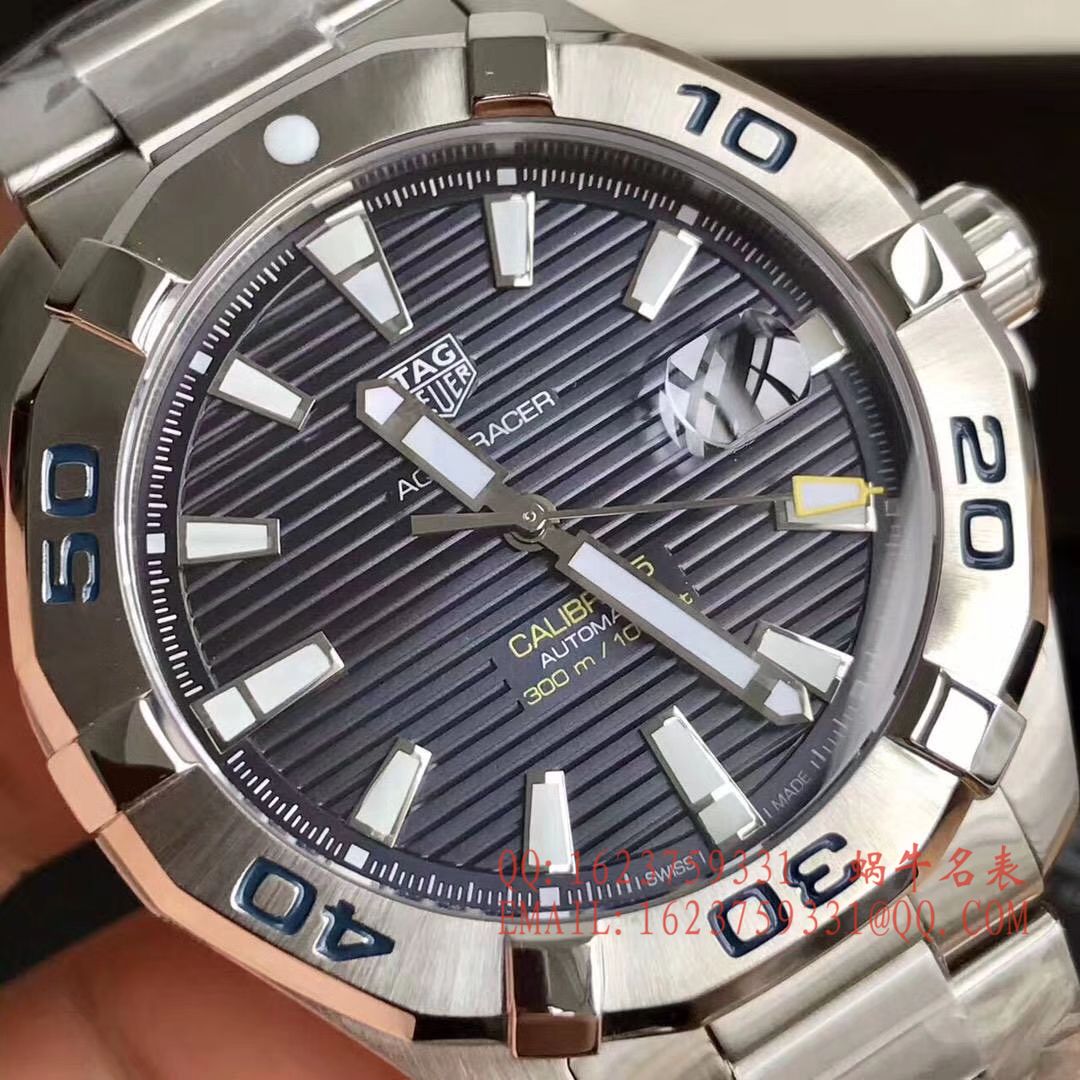 【原单正品】 TAG Heuer 竞潜系列WAY2013.BA0927 、 WAY2010.BA0927《黑面》、WAY2012.BA0927《蓝面》 wrist watches  / TG054