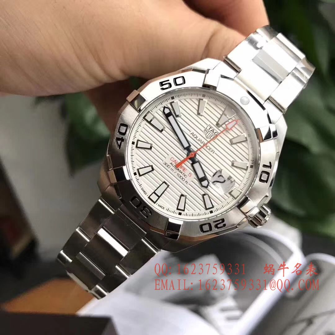 【原单正品】 TAG Heuer 竞潜系列WAY2013.BA0927 、 WAY2010.BA0927《黑面》、WAY2012.BA0927《蓝面》 wrist watches  / TG054