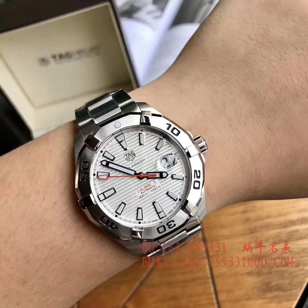 【原单正品】 TAG Heuer 竞潜系列WAY2013.BA0927 、 WAY2010.BA0927《黑面》、WAY2012.BA0927《蓝面》 wrist watches  / TG054