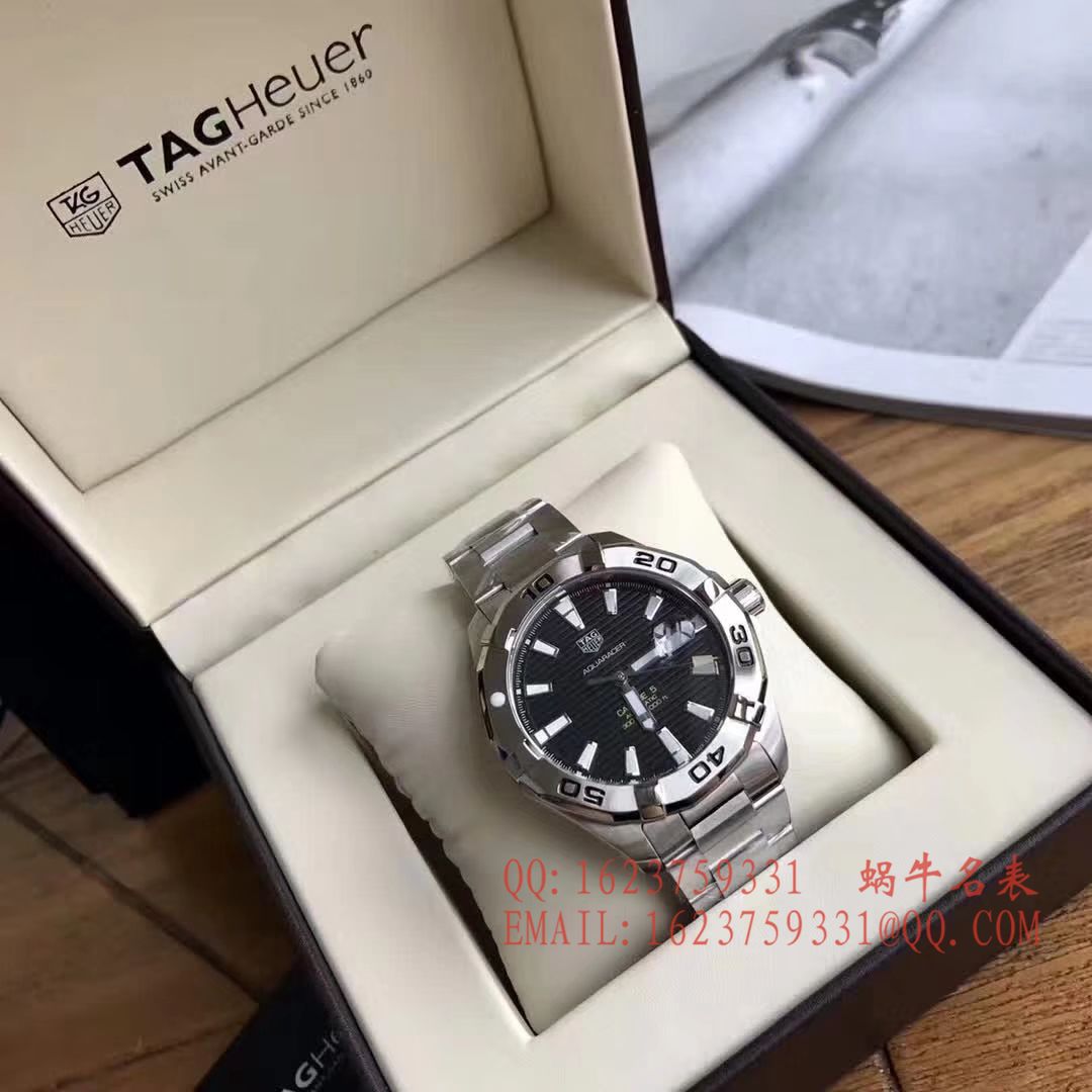 【原单正品】 TAG Heuer 竞潜系列WAY2013.BA0927 、 WAY2010.BA0927《黑面》、WAY2012.BA0927《蓝面》 wrist watches  / TG054