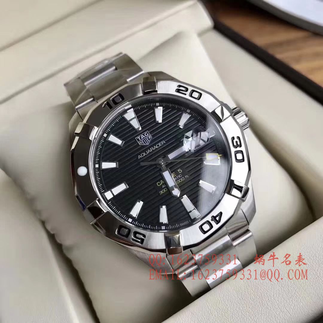 【原单正品】 TAG Heuer 竞潜系列WAY2013.BA0927 、 WAY2010.BA0927《黑面》、WAY2012.BA0927《蓝面》 wrist watches  / TG054
