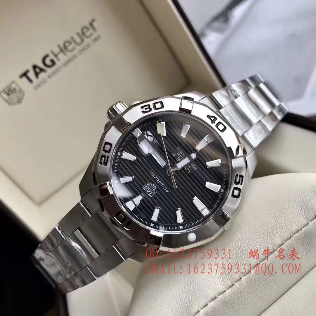 【原单正品】 TAG Heuer 竞潜系列WAY2013.BA0927 、 WAY2010.BA0927《黑面》、WAY2012.BA0927《蓝面》 wrist watches  / TG054