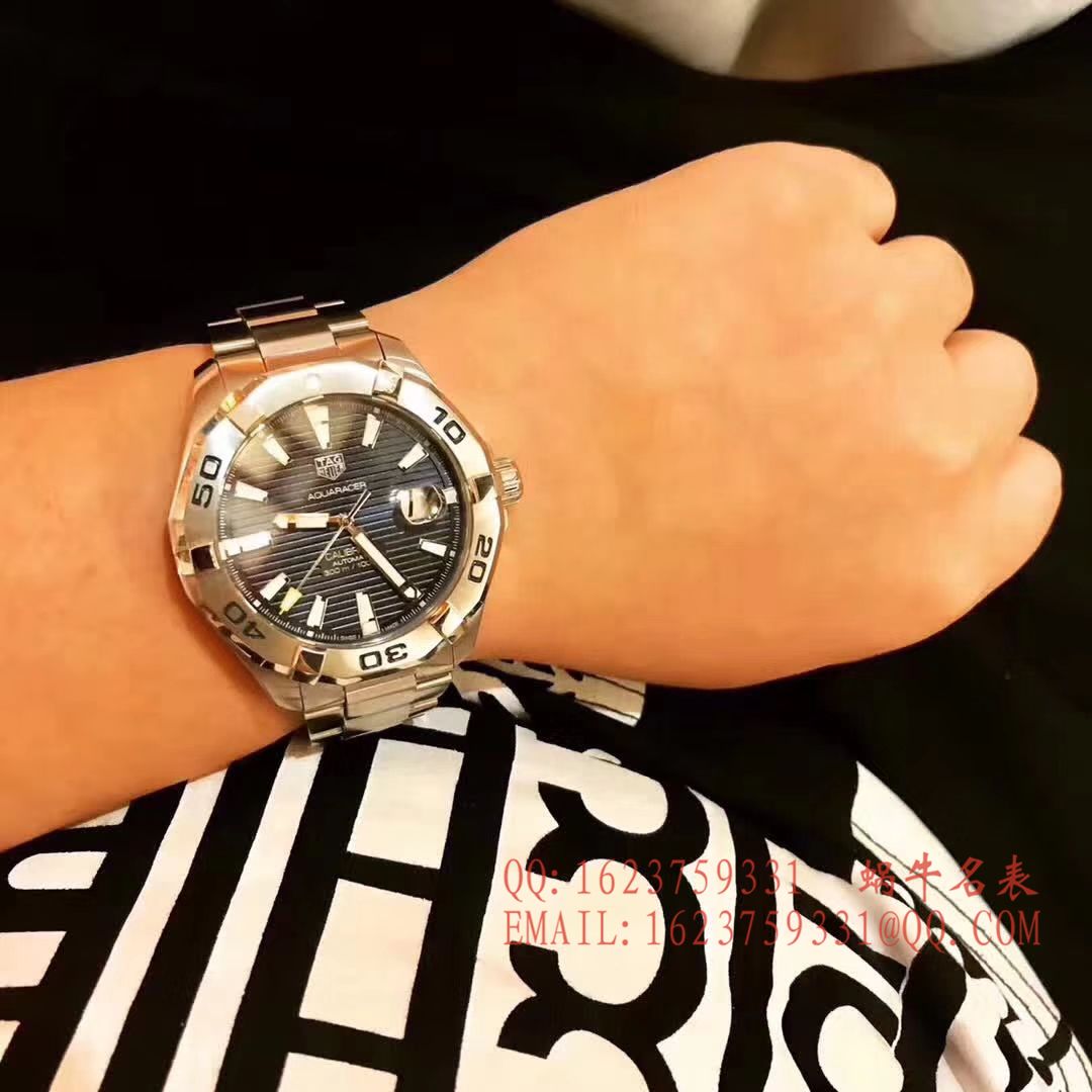 【原单正品】 TAG Heuer 竞潜系列WAY2013.BA0927 、 WAY2010.BA0927《黑面》、WAY2012.BA0927《蓝面》 wrist watches  / TG054