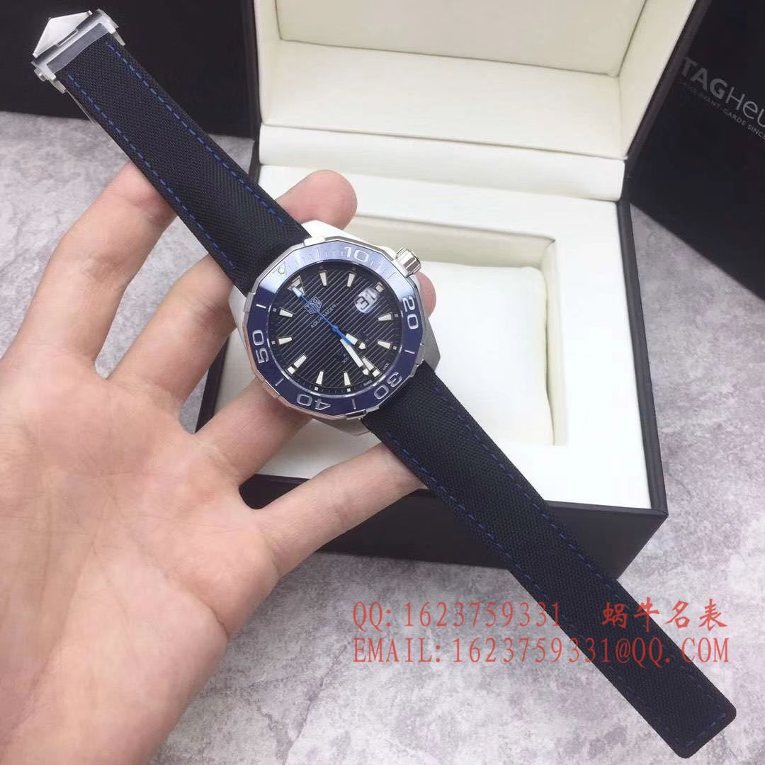 【原单正品】 TAG Heuer 竞潜系列WAY2013.BA0927 、 WAY2010.BA0927《黑面》、WAY2012.BA0927《蓝面》 wrist watches  / TG054