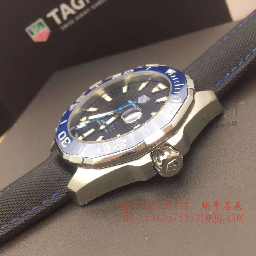【原单正品】 TAG Heuer 竞潜系列WAY2013.BA0927 、 WAY2010.BA0927《黑面》、WAY2012.BA0927《蓝面》 wrist watches  / TG054