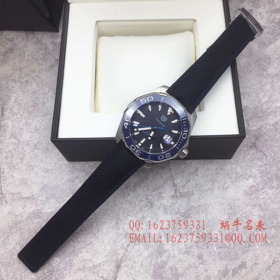 【原单正品】 TAG Heuer 竞潜系列WAY2013.BA0927 、 WAY2010.BA0927《黑面》、WAY2012.BA0927《蓝面》 wrist watches  / TG054