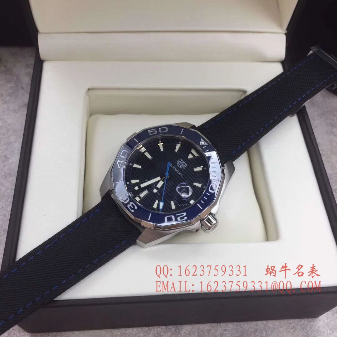 【原单正品】 TAG Heuer 竞潜系列WAY2013.BA0927 、 WAY2010.BA0927《黑面》、WAY2012.BA0927《蓝面》 wrist watches  / TG054