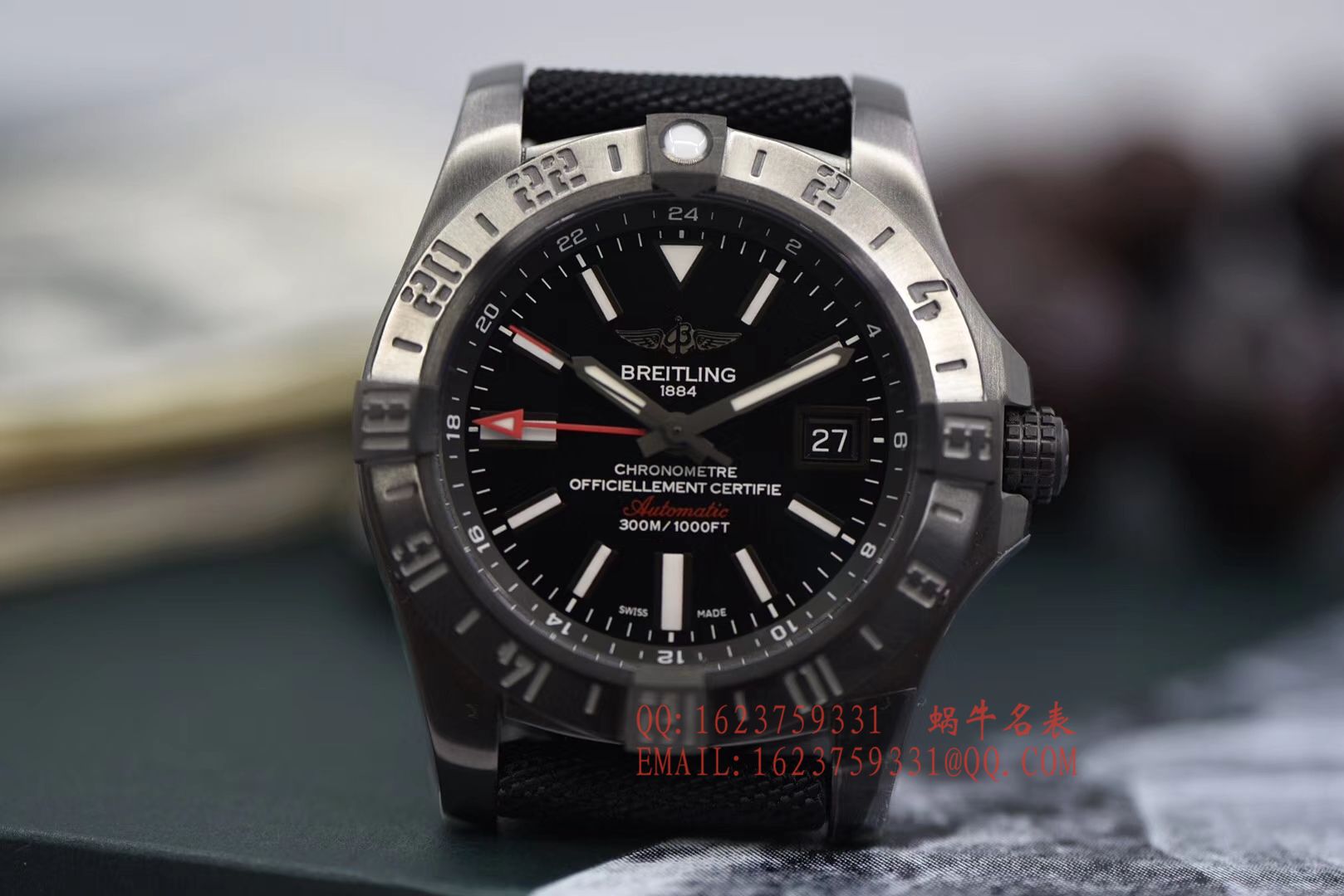 【独家 Video analysis GF Factory  Perfect  High quality  Knockoff  Watches 】 Breitling 复仇者系列A3239011|BC35|152S|A20S.1复仇者二代GMT wrist watches  / BLBA075