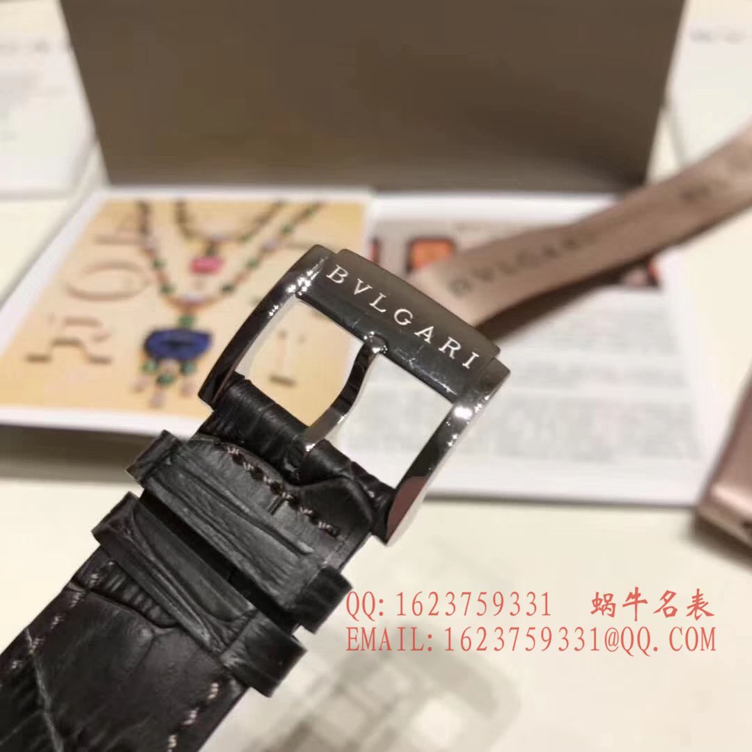 【UF Perfect  High quality  Replica Watches 】 BVLGARI OCTO系列102429 BGO38C3SLD wrist watches  / BGAI001