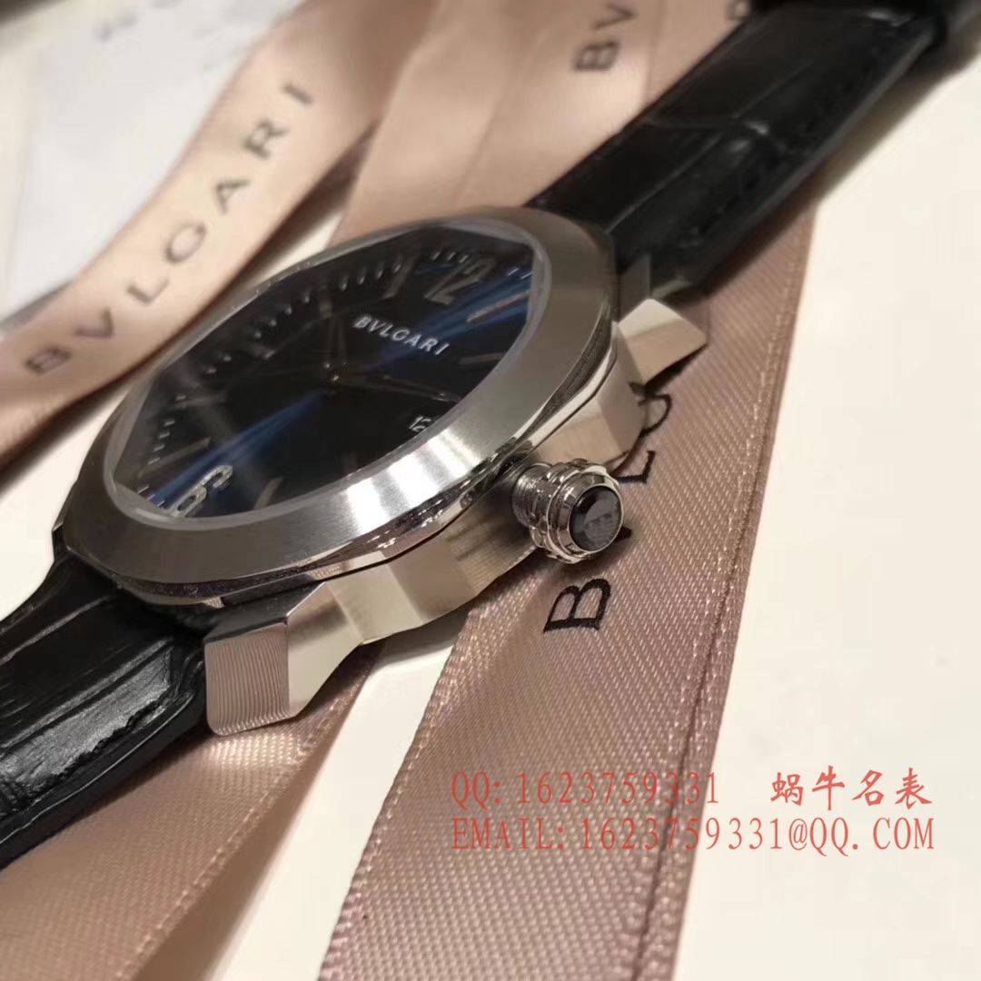 【UF Perfect  High quality  Replica Watches 】 BVLGARI OCTO系列102429 BGO38C3SLD wrist watches  / BGAI001