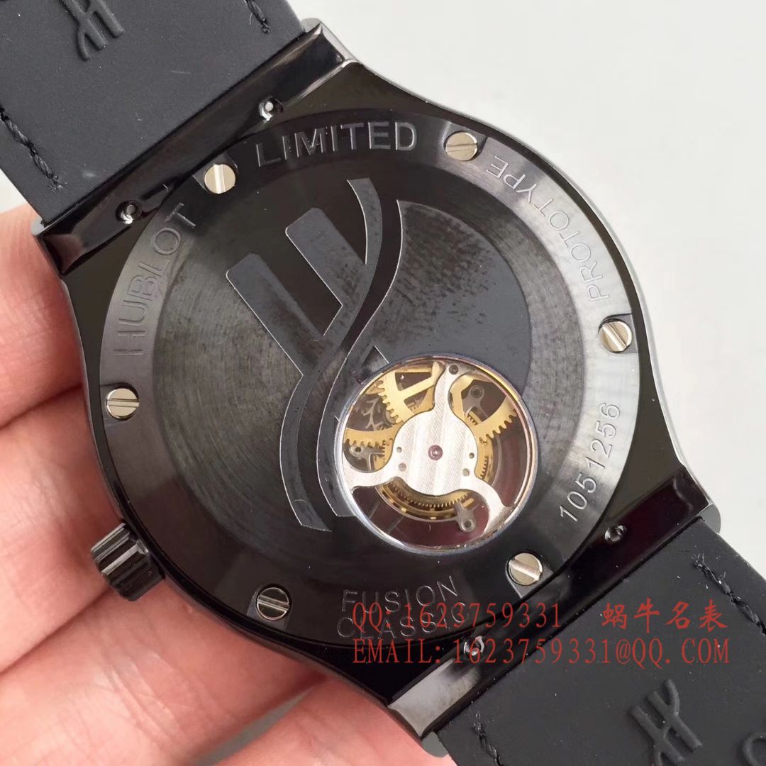 【TF Perfect  High quality  Replica Watches 】 hublot 经典融合系列 505.CS.1270.VR Tourbillon  wrist watches  / YB052