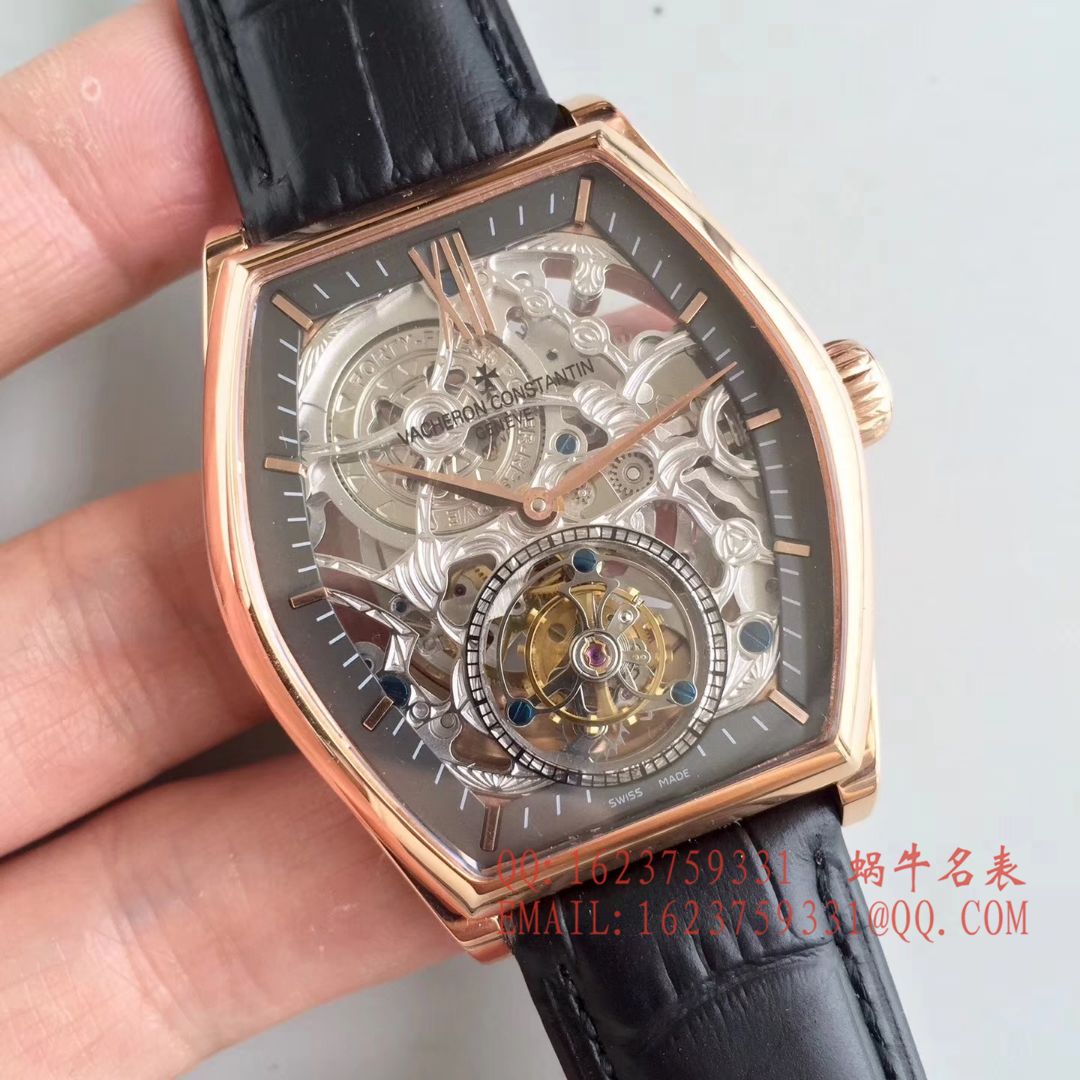 【TF Perfect  High quality  Replica Watches 】Vacheron Constantin  马耳他 MALTE镂雕 Tourbillon 系列30135/000R-8973、30135/000P-9842 wrist watches  / JS123