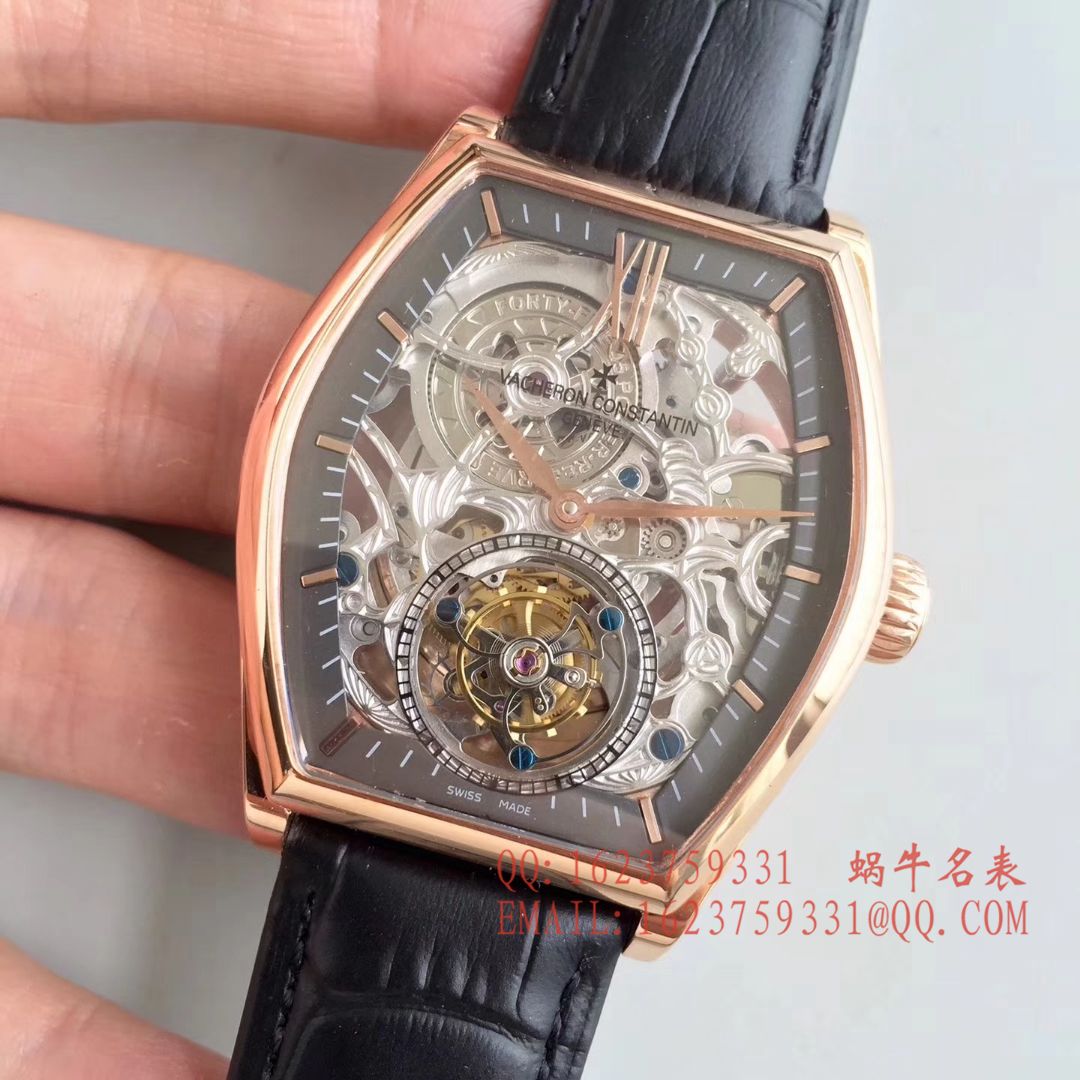 【TF Perfect  High quality  Replica Watches 】Vacheron Constantin  马耳他 MALTE镂雕 Tourbillon 系列30135/000R-8973、30135/000P-9842 wrist watches  / JS123