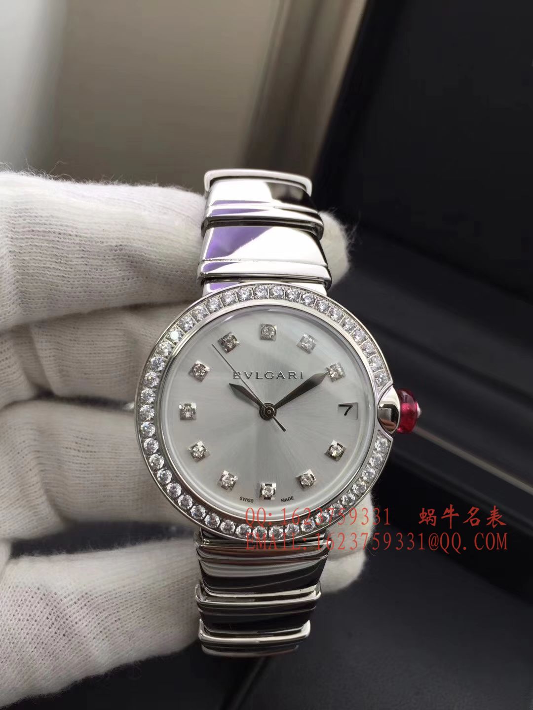 【BV Factory  Perfect  High quality 精 Replica Watches 】 BVLGARI LVCEA系列102198 LU33WSPGSPGD/11女士 wrist watches  / BG017