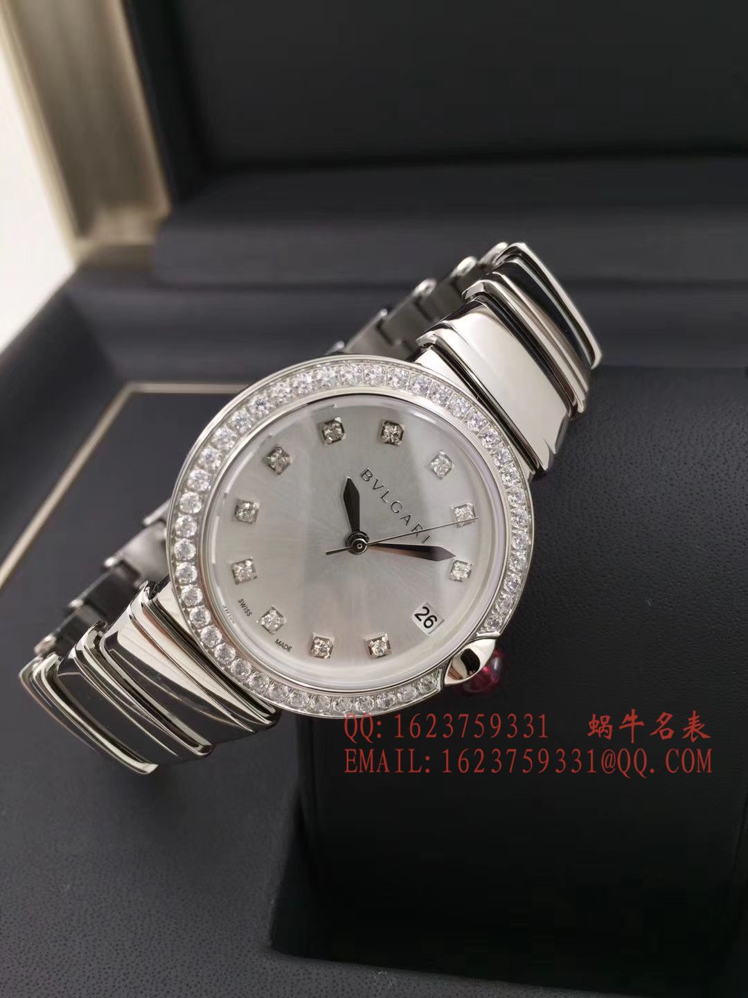 【BV Factory  Perfect  High quality 精 Replica Watches 】 BVLGARI LVCEA系列102198 LU33WSPGSPGD/11女士 wrist watches  / BG017