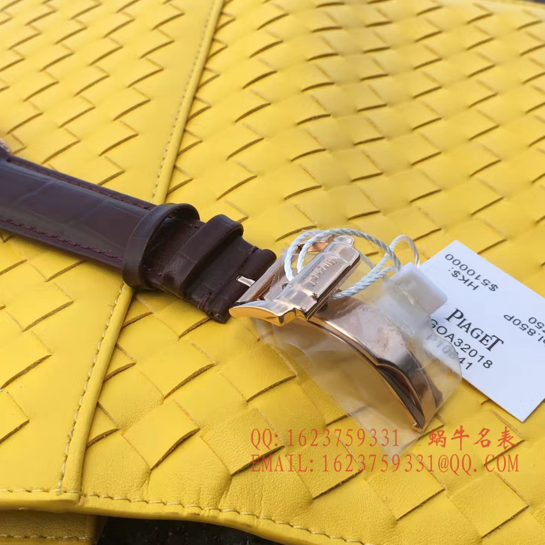 【台湾 Perfect  High quality  Replica Watches 】 Piaget BLACK -TIE系列G0A32018 wrist watches  / PT023