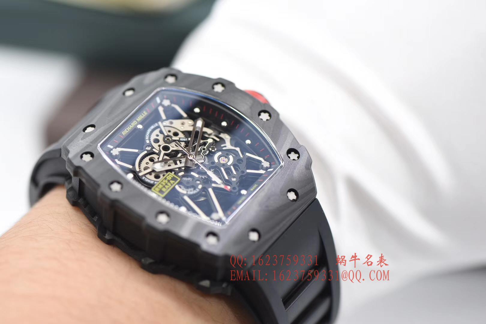 【独家 Video analysis KV Perfect  High quality  Replica Watches 】 RICHARD MILLE 男士系列RM 35-01 RAFAEL NADAL wrist watches  /  RICHARD MILLE RM035-01