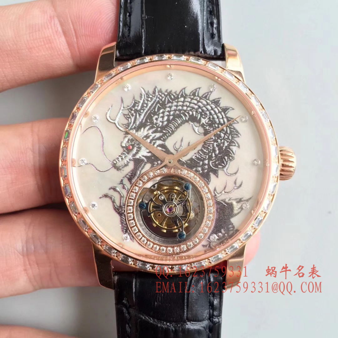 【LH Perfect  High quality  Replica Watches 】Vacheron Constantin  （）中国龍限量版（龙戏珠） Tourbillon  wrist watches  / JS121