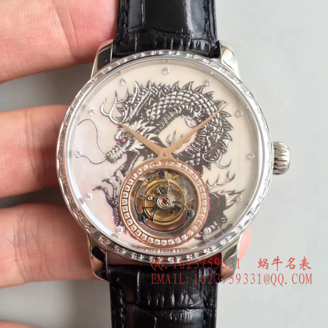 【LH Perfect  High quality  Replica Watches 】Vacheron Constantin  （）中国龍限量版（龙戏珠） Tourbillon  wrist watches  / JS121