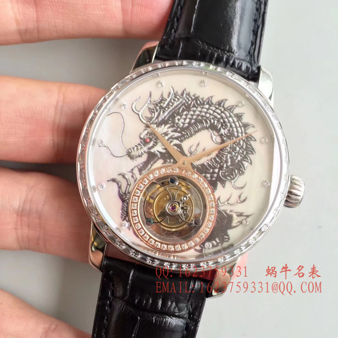 【LH Perfect  High quality  Replica Watches 】Vacheron Constantin  （）中国龍限量版（龙戏珠） Tourbillon  wrist watches  / JS121