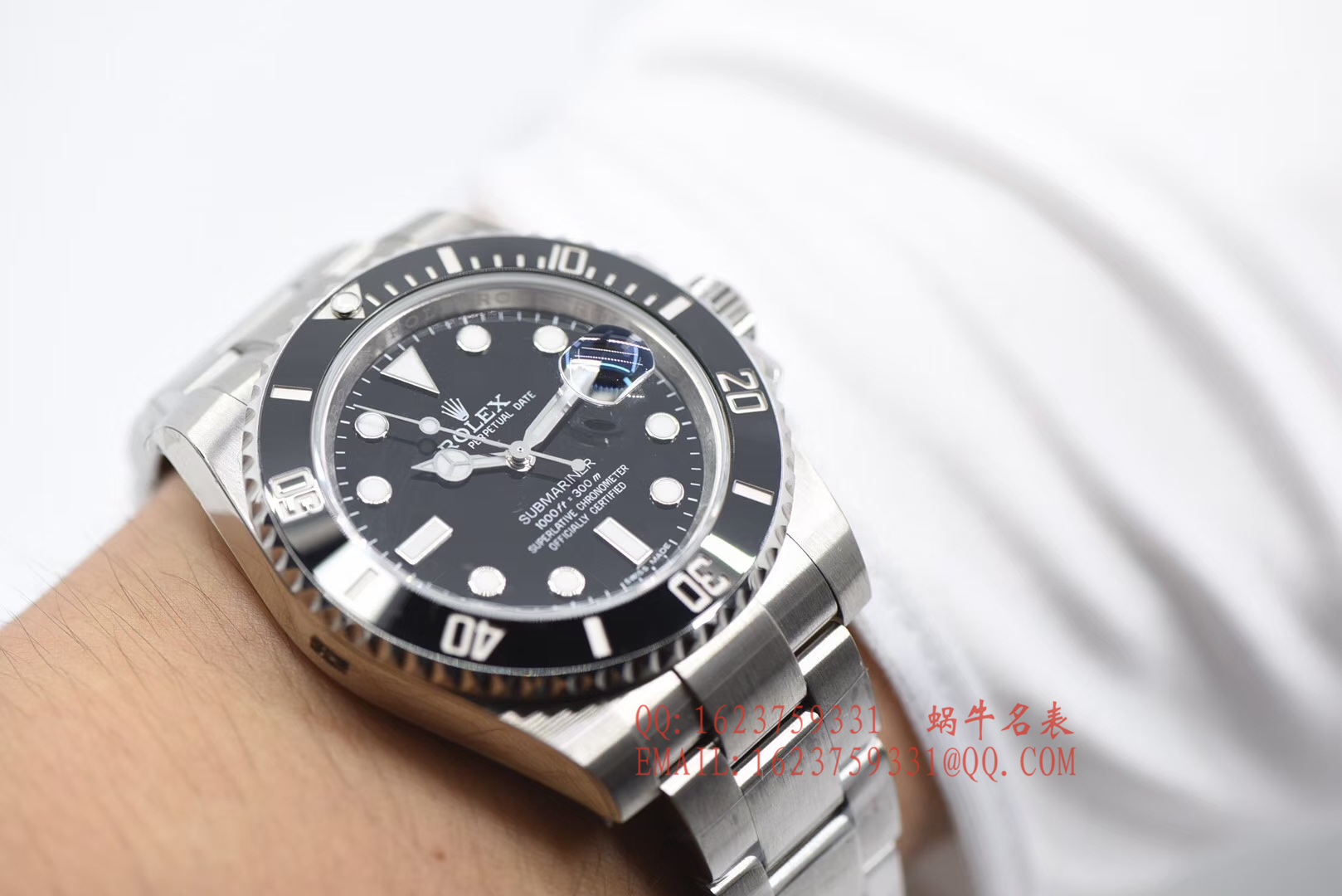 【AR Perfect  High quality  Replica Watches 】 Rolex  Submariner 型系列116610LN-97200 黑盘 wrist watches ( Submariner ) / R140