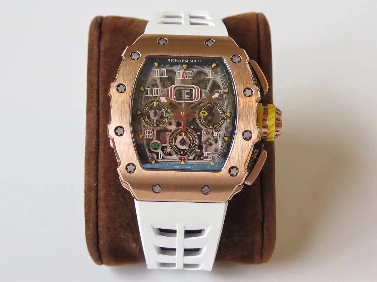 【独家 Video analysis KV Perfect  High quality  Replica Watches 】 Richard Miller RICHARD MILLE男士系列RM 11-03RG wrist watches  / RM 011D