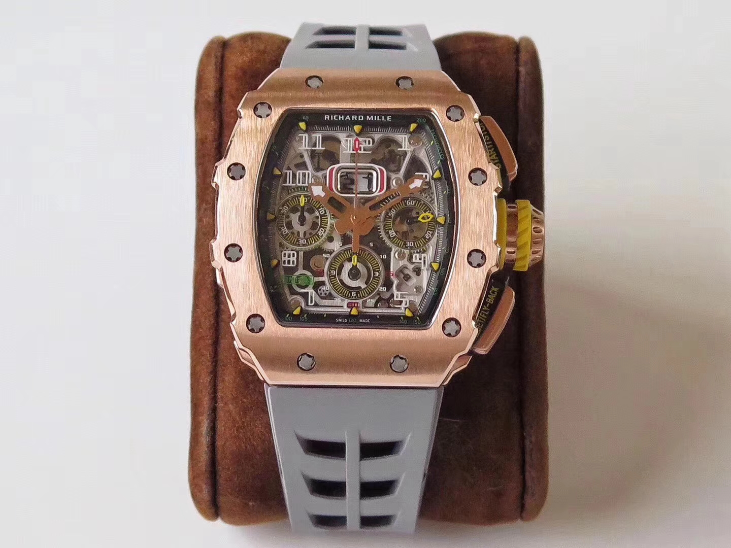 【独家 Video analysis KV Perfect  High quality  Replica Watches 】 Richard Miller RICHARD MILLE男士系列RM 11-03RG wrist watches  / RM 011D