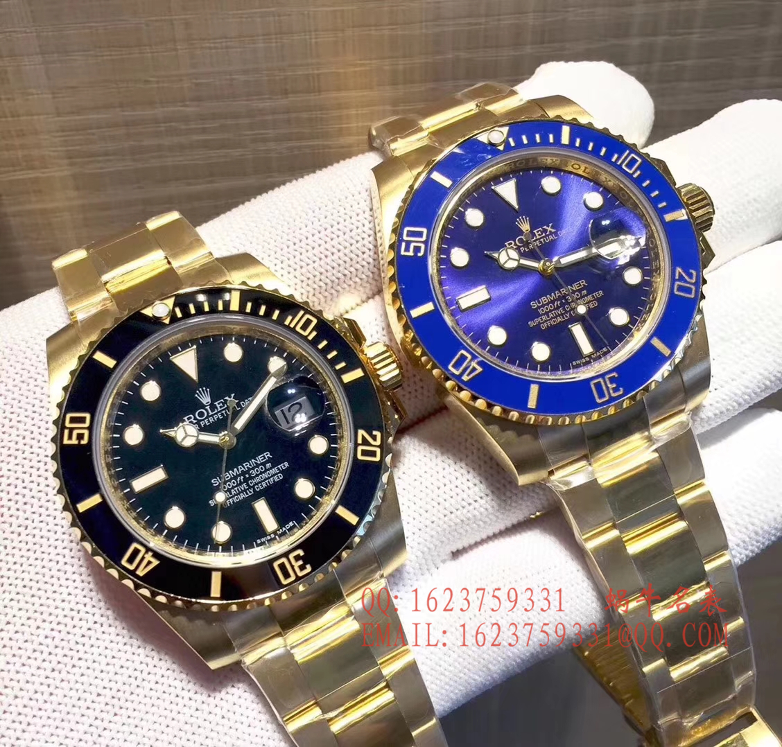 【独家 Video analysis VR Perfect  High quality  Replica Watches 】 Rolex  Submariner 型116612-LN-97203包间金 Submariner  / R197