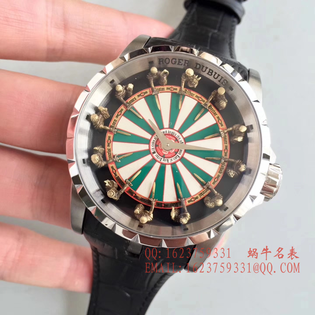 【独家 Video analysis ZZ Perfect  Replica Watches 】罗杰杜彼EXCALIBUR（王者系列圆桌12骑士）系列RDDBEX0495、RDDBEX0398、RDDBEX0511 wrist watches  / LJCA004