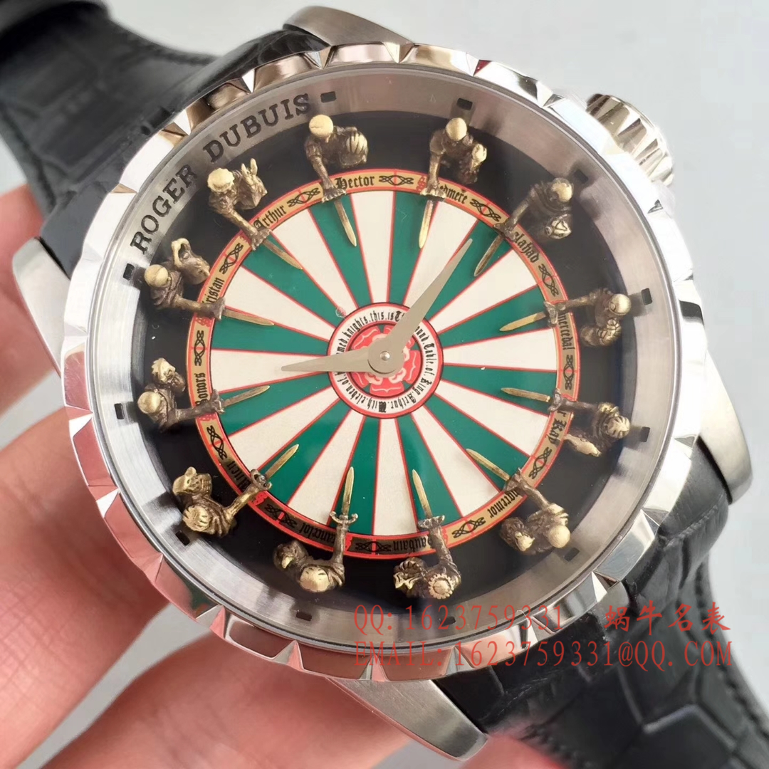 【独家 Video analysis ZZ Perfect  Replica Watches 】罗杰杜彼EXCALIBUR（王者系列圆桌12骑士）系列RDDBEX0495、RDDBEX0398、RDDBEX0511 wrist watches  / LJCA004