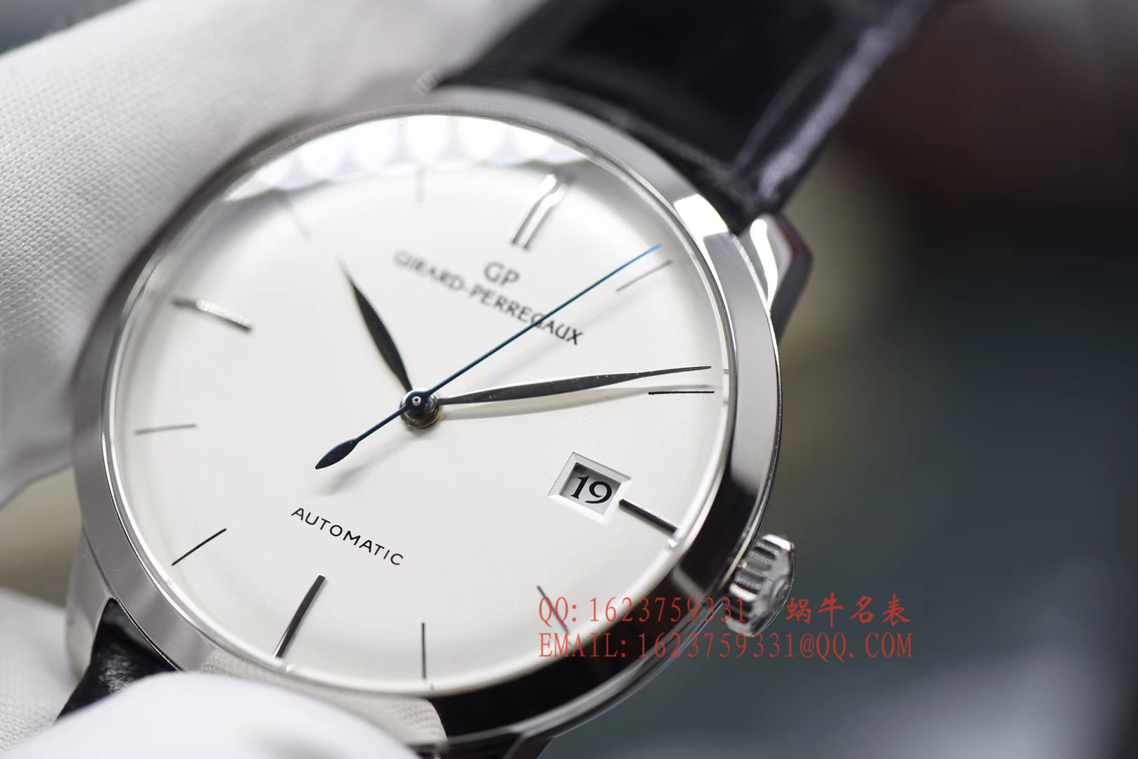 【FK Perfect  High quality  Replica Watches 】GP芝柏表1966系列49525-53-131-BK6A wrist watches  / JPAI10
