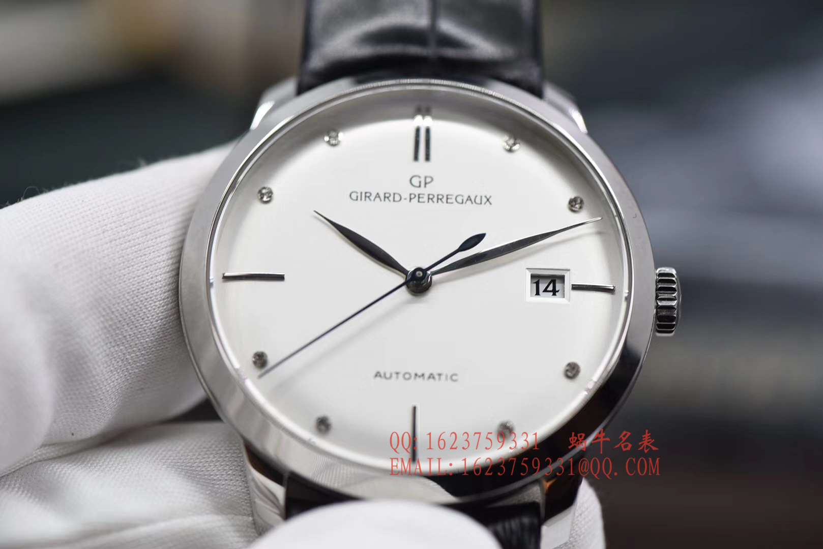 【FK Perfect  High quality  Replica Watches 】GP芝柏表1966系列49525-53-131-BK6A wrist watches  / JPAI10