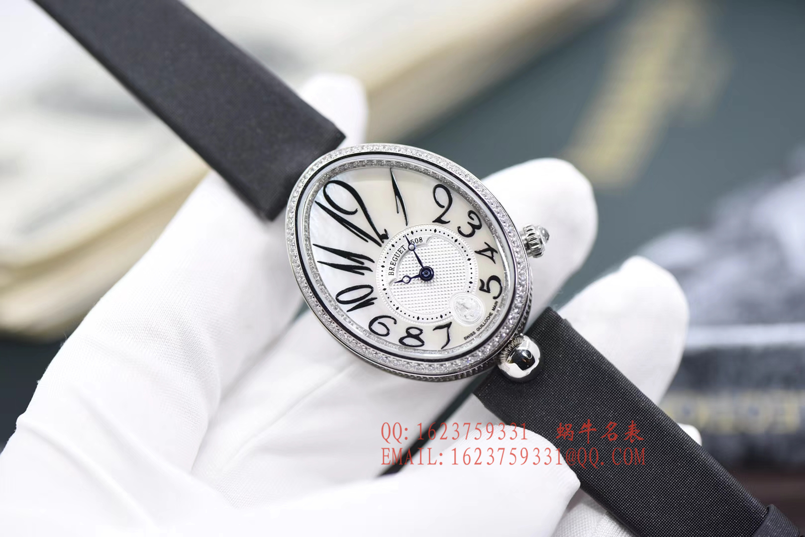 【独家 Video analysis  Perfect  High quality  Replica 】 Breguet 那不勒斯皇后系列8918BB/58/864/D00D女士 wrist watches  / BZ042
