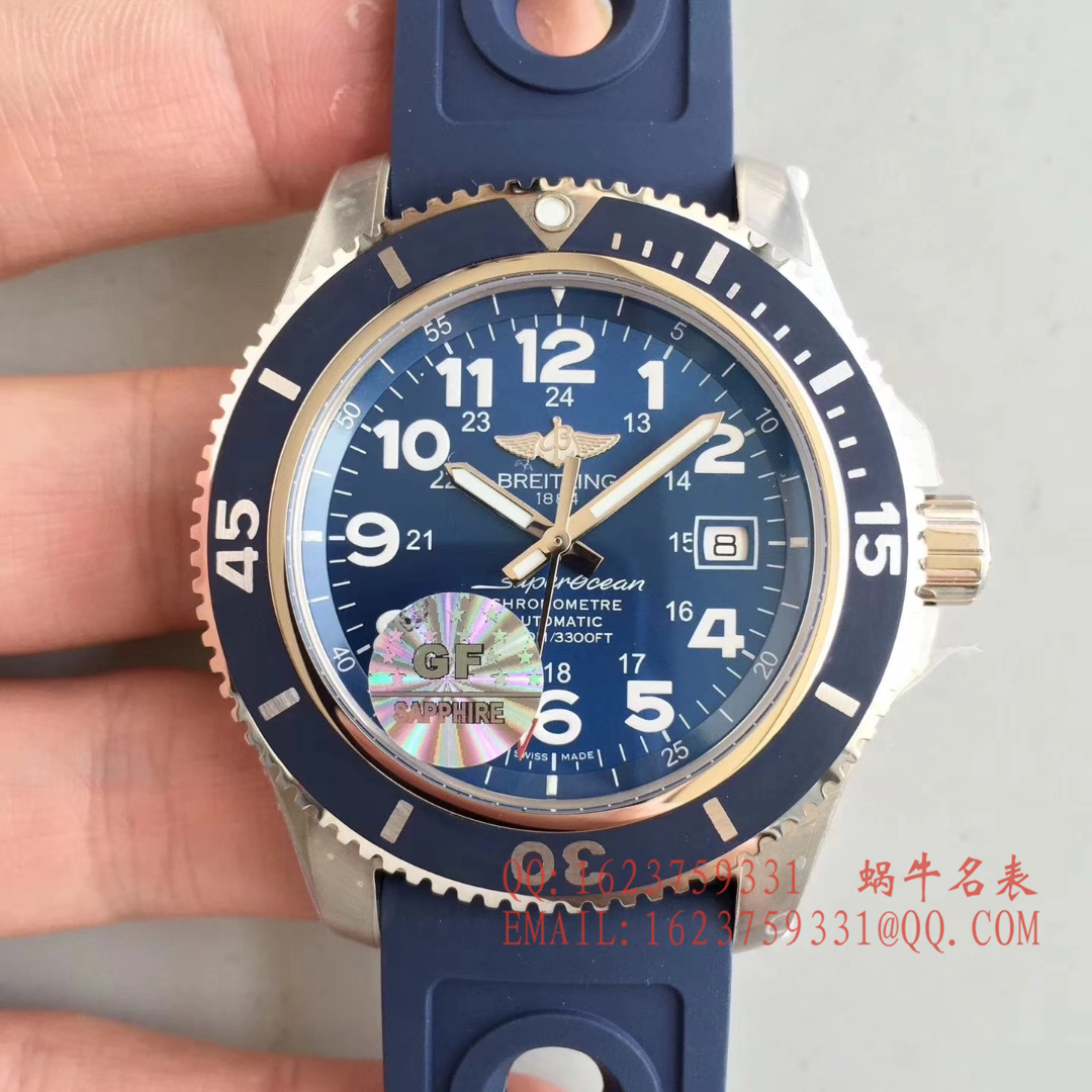 【GF Perfect  High quality  Replica Watches 】 Breitling 超级海洋二代系列 wrist watches (SUPEROCEAN Ⅱ)A17392D7/BD68/162A wrist watches  / BL037