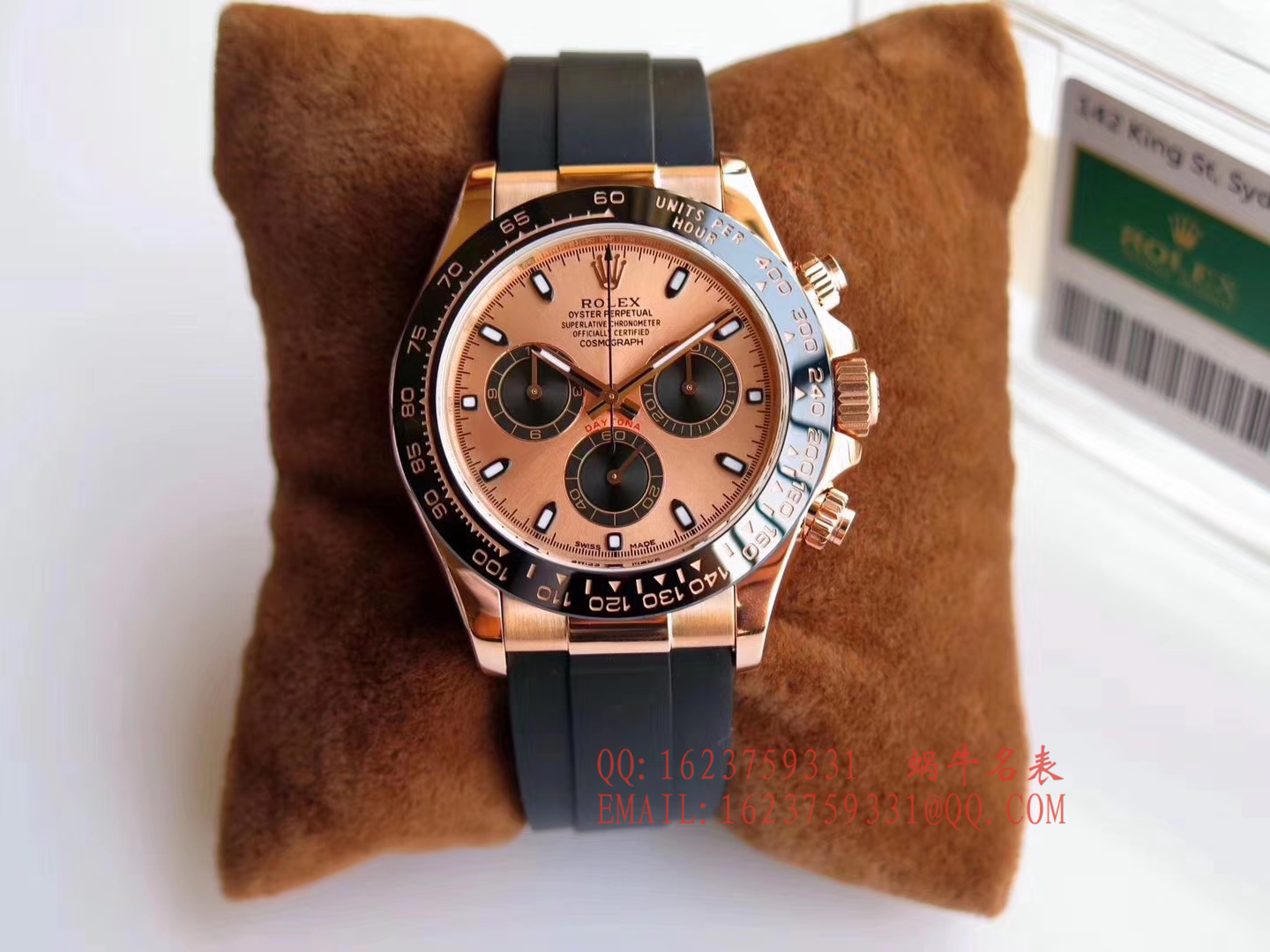 【AR Perfect  High quality  Replica Watches 】 Rolex ROLEX Cosmograph Daytona  Ditongna 系列116518LN wrist watches  / R141