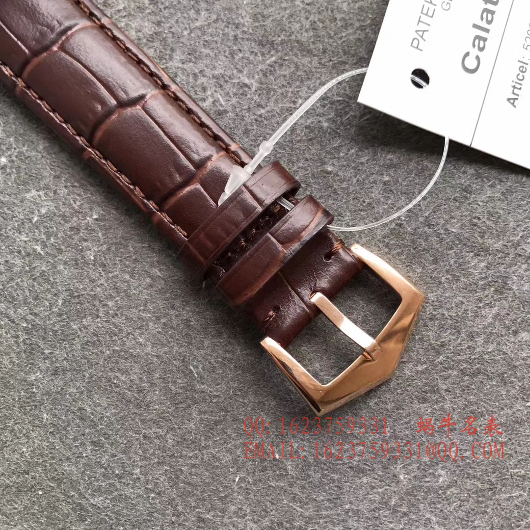 【台湾 Perfect  Copy  Watches 】 PATEK PHILIPPE 古典表系列5296R-010 玫瑰金 wrist watches  / BD143