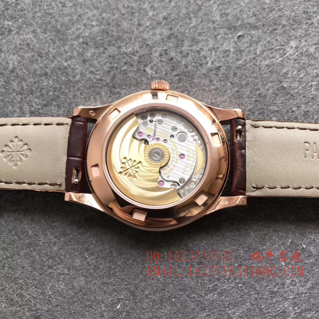 【台湾 Perfect  Copy  Watches 】 PATEK PHILIPPE 古典表系列5296R-010 玫瑰金 wrist watches  / BD143