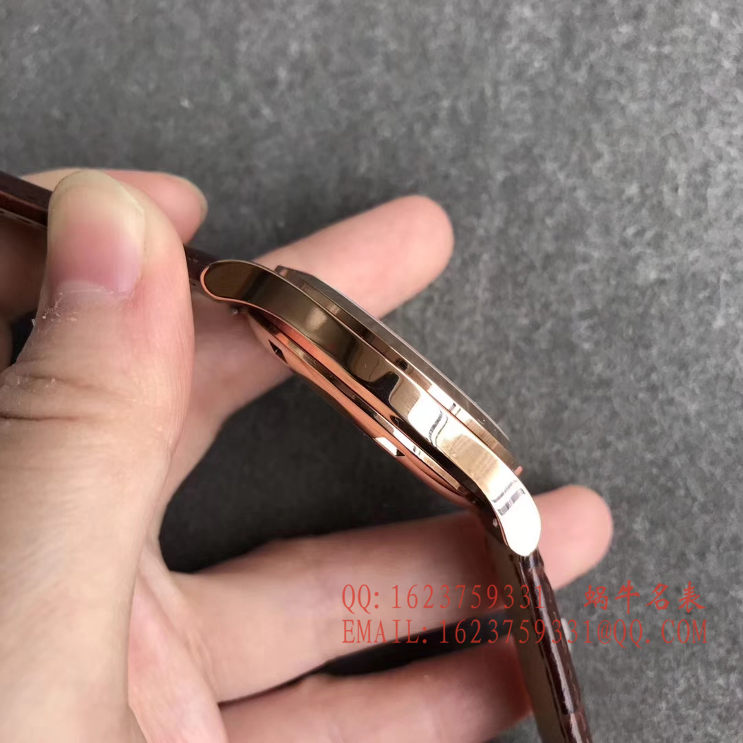 【台湾 Perfect  Copy  Watches 】 PATEK PHILIPPE 古典表系列5296R-010 玫瑰金 wrist watches  / BD143