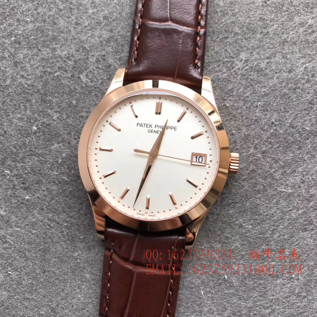 【台湾 Perfect  Copy  Watches 】 PATEK PHILIPPE 古典表系列5296R-010 玫瑰金 wrist watches  / BD143