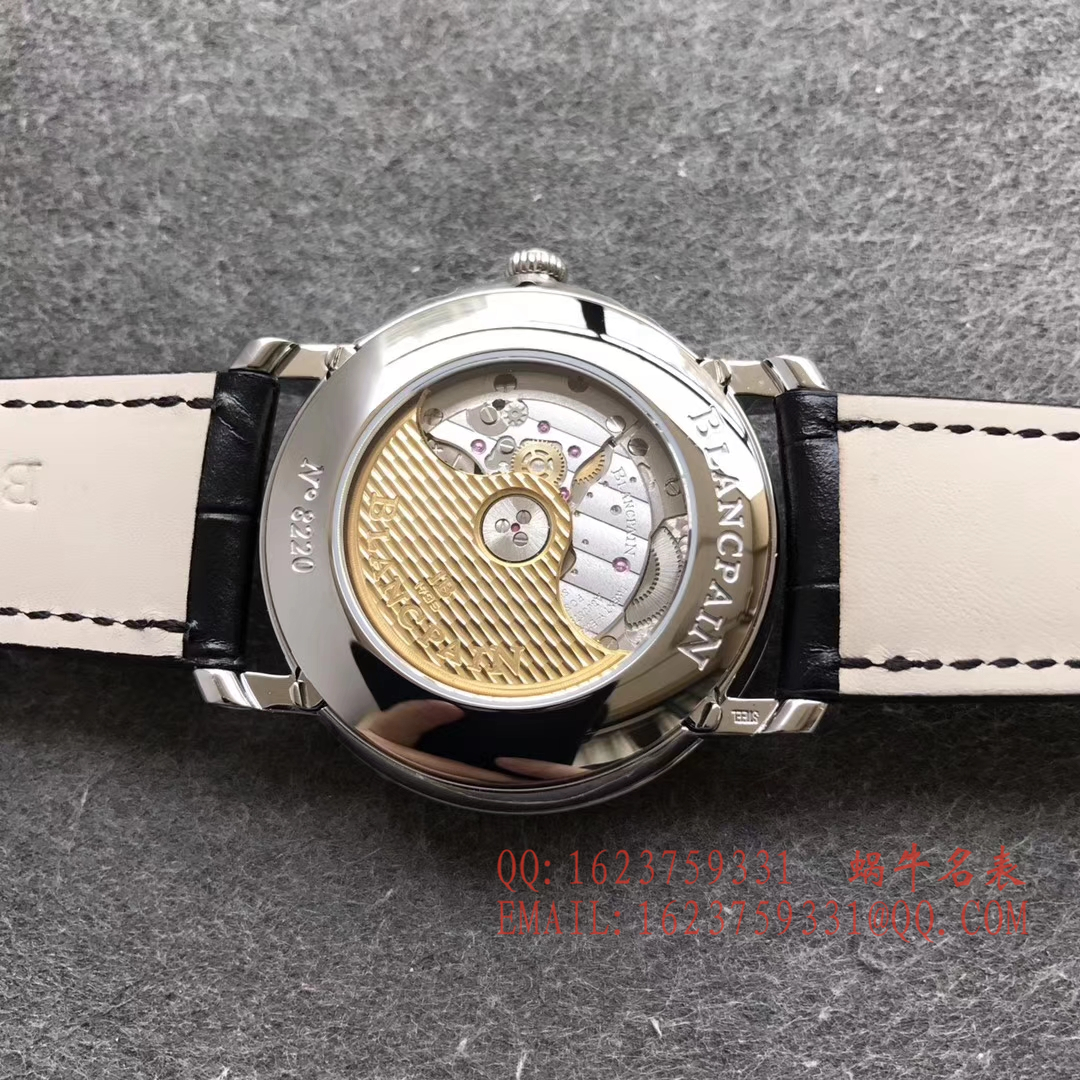 【OM Perfect  High quality  Replica Watches 】Blancpain 经典系列6654-1113-55B wrist watches  / BP024