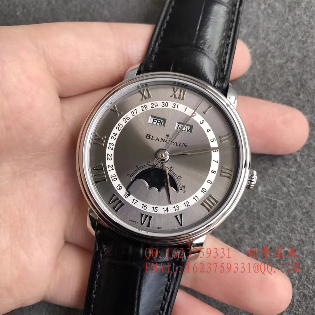 【OM Perfect  High quality  Replica Watches 】Blancpain 经典系列6654-1113-55B wrist watches  / BP024